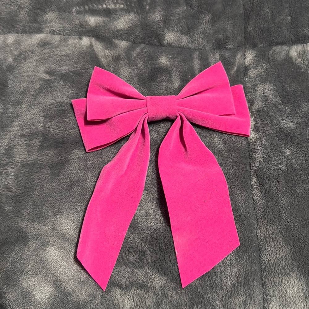 Pink hair clip